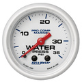 2-1/16" Water Trykk, 0-35 Psi, Marine White