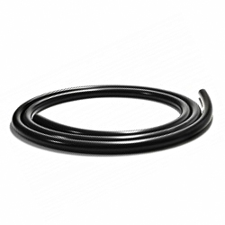 Vakuumslangee 6,3mm svart