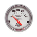2-1/16" Oljetrykk, 0-100 Psi, Marine Chrome Ultra-Lite