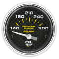 2-1/16" Oljetemperatur, 140-340 °F, Marine Carbon Fiber
