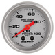 2-1/16" Oljetrykk, 0-100 Psi, Marine Silver Ultra-Lite