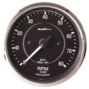 4" In-Dash Turteller, 0-8,000 Rpm, Cobra