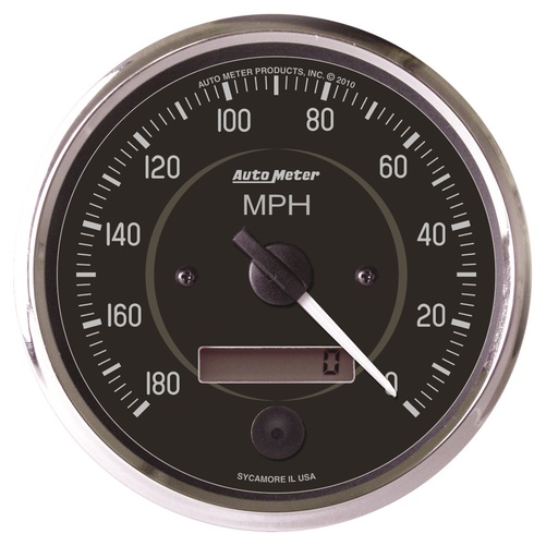 4" Hastighetsmåler, 0-180 Mph, Cobra