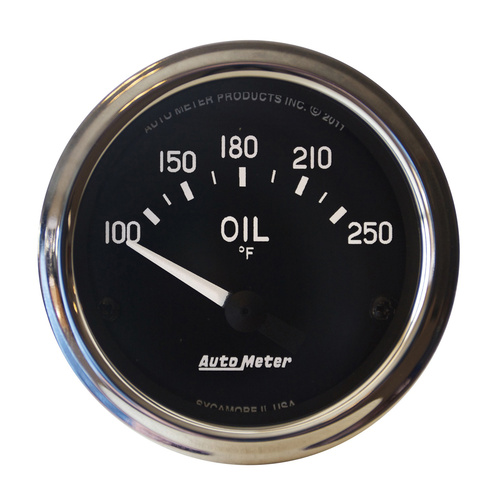 2-1/16" Oljetemperatur, 100-250 °F, Cobra