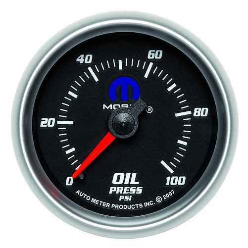 2-1/16" Oljetrykk, 0-100 Psi, Mopar