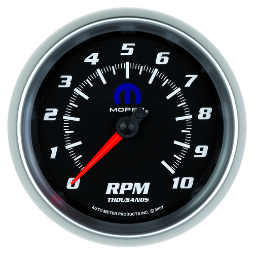 3-3/8" In-Dash Turteller, 0-10,000 Rpm, Mopar
