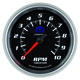 3-3/8" In-Dash Turteller, 0-10,000 Rpm, Mopar