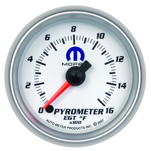 2-1/16" Pyrometer, 0-1600 °F, Mopar