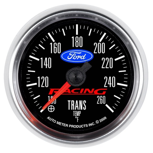 2-1/16" Transmisjon Temperatur, 100-260 °F, Ford Racing