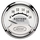 2-1/16" Voltmeter, 8-18v, Ford Masterpiece