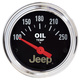 2-1/16" Oljetemperatur, 100-250 °F, Jeep