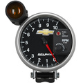 5" Turteller, 0-10,000 Rpm, Pedestal W/ Ext. Shift-Lite, Chevy Gold Bowtie