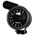 5" Turteller, 0-10,000 Rpm, Pedestal W/ Ext. Shift-Lite, Chevy Gold Bowtie