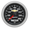 2-1/16" Water Temp, 100-260 °F, Digital Stepper Motor, Chevy Gold Bowtie