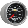 2-1/16" Water Temp, 100-260 °F, Digital Stepper Motor, Chevy Gold Bowtie