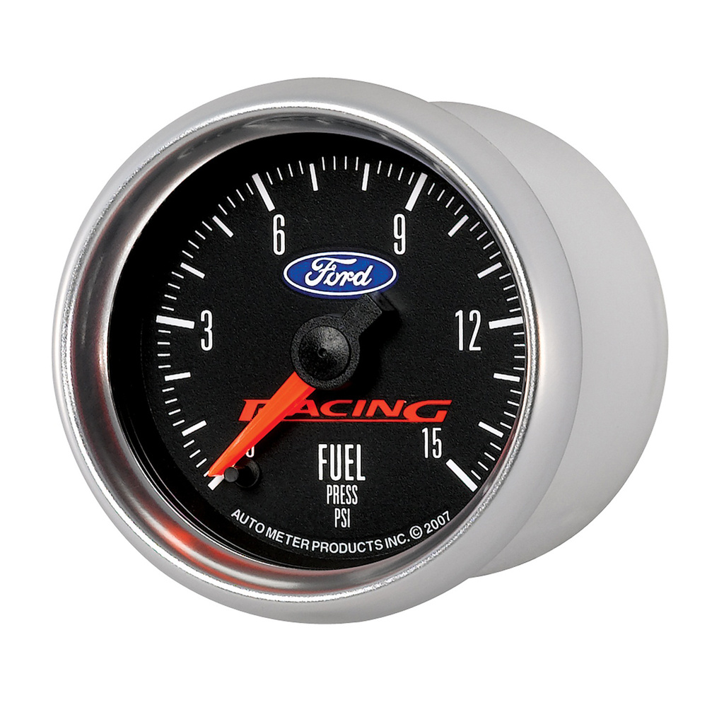 2-1/16" Drivstoff Trykk, 0-15 Psi, Ford Racing