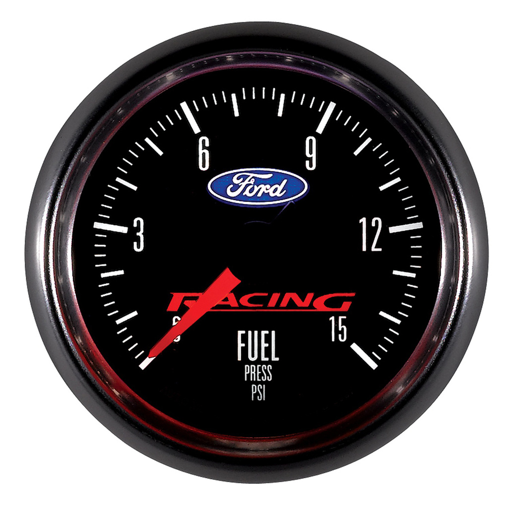 2-1/16" Drivstoff Trykk, 0-15 Psi, Ford Racing