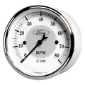 3-1/8" In-Dash Turteller, 0-8,000 Rpm, Ford Masterpiece