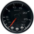 2-1/16" Boost/Vakuum, 30 In Hg/30 Psi, Spek-Pro, Black/Black