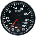 2-1/16" Boost/Vakuum, 30 In Hg/30 Psi, Spek-Pro, Black/Black