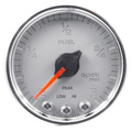2-1/16" Drivstoffnivå, Programmable 0-300 Ω, Spek-Pro, Silver/Chrome