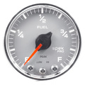 2-1/16" Drivstoffnivå, Programmable 0-300 Ω, Spek-Pro, Silver/Chrome