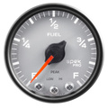2-1/16" Drivstoffnivå, Programmable 0-300 Ω, Spek-Pro, Silver/Black