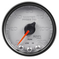 2-1/16" Water Trykk, 0-120 Psi, Spek-Pro, Silver/Black