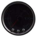2-1/16" Oljetrykk, 0-120 Psi, Spek-Pro, Black/Black