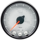 2-1/16" In-Dash Turteller, 0-11,000 Rpm, Spek-Pro, Silver/Black
