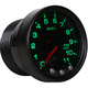 2-1/16" In-Dash Turteller, 0-11,000 Rpm, Spek-Pro, Black/Black