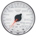 2-1/16" Vanntemperatur, 100-300 °F, Spek-Pro, White/Chrome