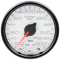 2-1/16" Vanntemperatur, 100-300 °F, Spek-Pro, White/Black