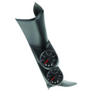 A-stolpesett, 0-35 Psi/2000 °F, 01-07 Gm Full-Size Truck, W/ Speaker, Spek-Pro, Black Dial, Black Bezel, Flat Antiglare Lens