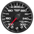 2-1/16" Transmisjon Temperatur, 100-300 °F, Spek-Pro, Black/Black