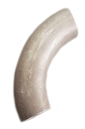 Rørbøy 42,4x2,6 svart stål - Lang radius