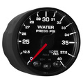 2-1/16" Water Trykk, 0-40 Psi, Spek-Pro, Black/Black, Ecu