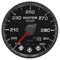 2-1/16" Vanntemperatur, 180-320 °F, Spek-Pro, Black/Black, Ecu