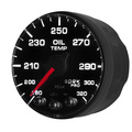 2-1/16" Oljetemperatur, 180-320 °F, Spek-Pro, Black/Black, Ecu