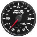 2-1/16" Water Trykk, 0-40 Psi, Spek-Pro, Black/Black, Ecu