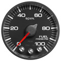 2-1/16" Drivstoff Trykk, 0-100 Psi, Spek-Pro, Black/Black, Ecu