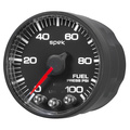 2-1/16" Drivstoff Trykk, 0-100 Psi, Spek-Pro, Black/Black, Ecu