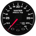 2-1/16" Water Trykk, 0-40 Psi, Spek-Pro, Black/Black, Ecu