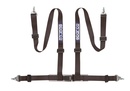 Sparco 4pt belte svart - Street