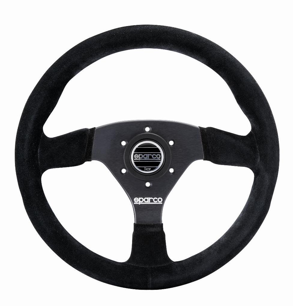 Sparco R383 Ratt Semsket skinn