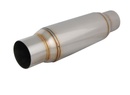 Lyddemper 3" full flyt rustfritt