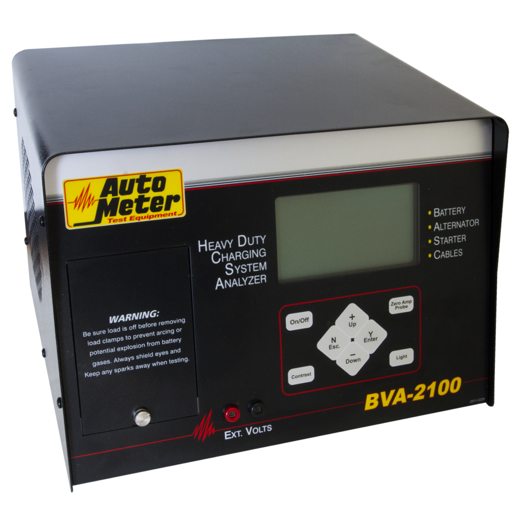Bva2100; Heavy Duty Automated Electrical System Analyzer