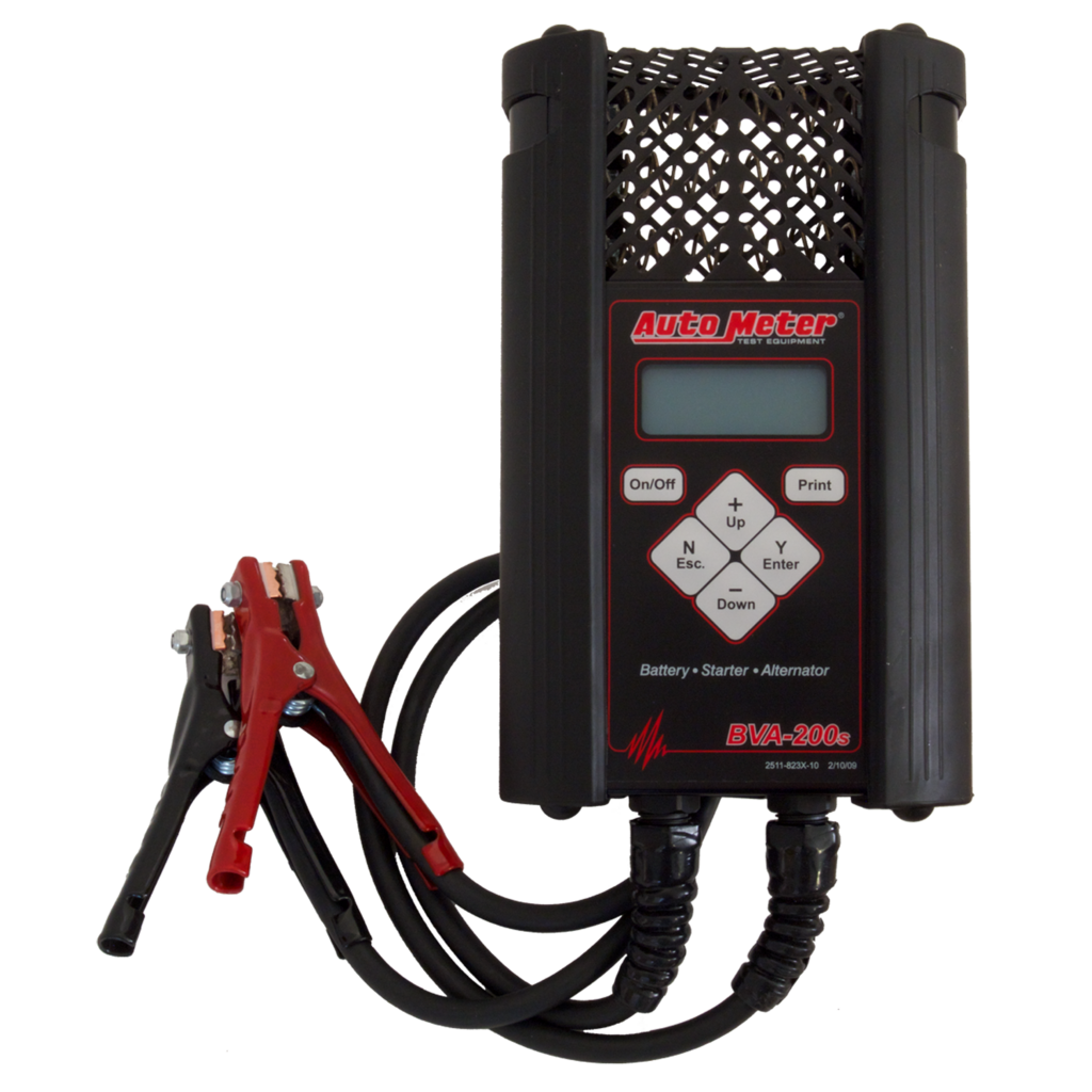 Bva-200s; Professional Grade Intelligent Hand Held Electrical System Analyzer For 6v & 12 Applications