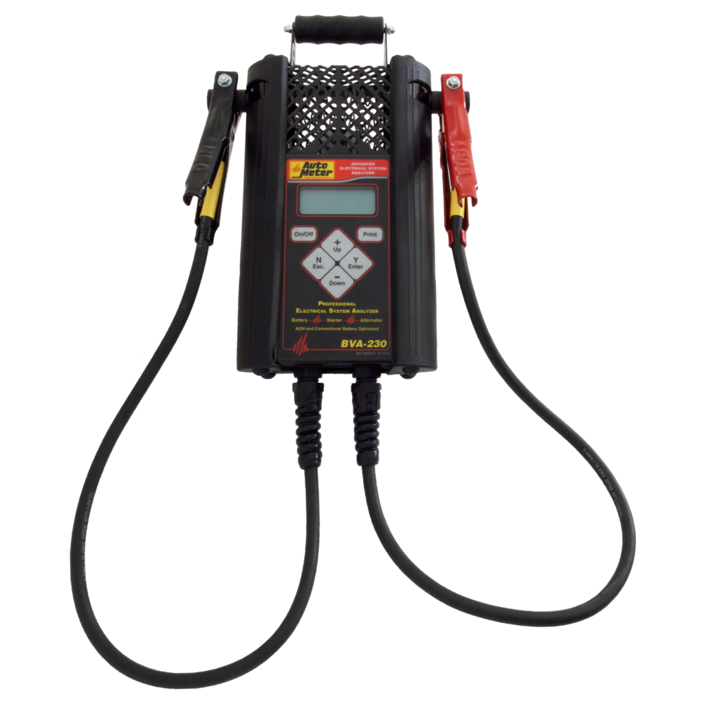 Bva-230; Professional Grade Intelligent Hand Held Electrical System Analyzer For 6v & 12 Applications