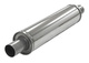 Lyddemper midi 2" full flyt rustfritt